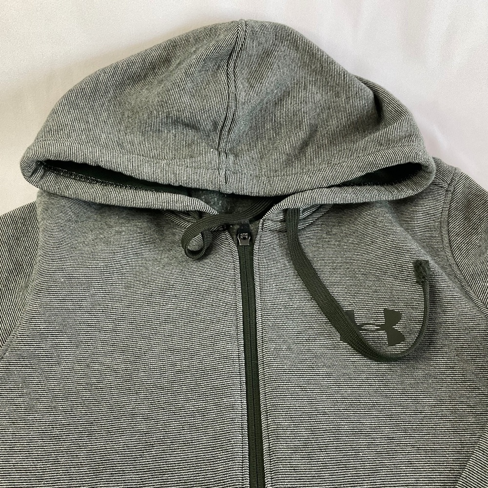 UNDER ARMOUR MENS COLD GEAR FULL ZIP FLEECE LINED HOODIE Size Small